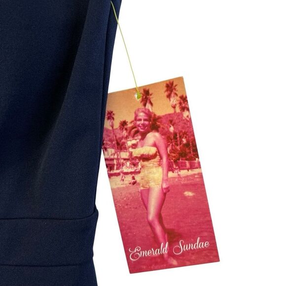 Nwt Navy vintage romper emeraldsundae - Picture 6 of 16